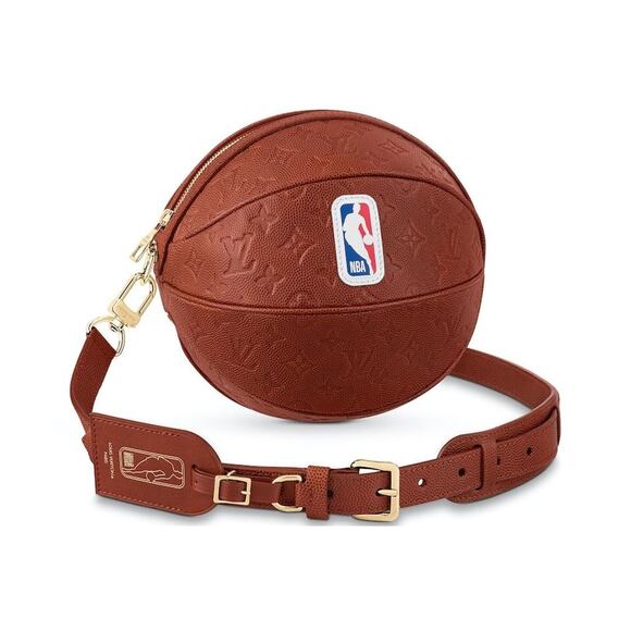 Louis Vuitton NBA Ball In Basket Brown Basketball Net And Bag Shoulder Crossbody - Picture 5 of 13